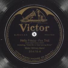 VICTOR MILITARY BAND Hello Frisco / Jane VICTOR 35478 VG- 78rpm 12