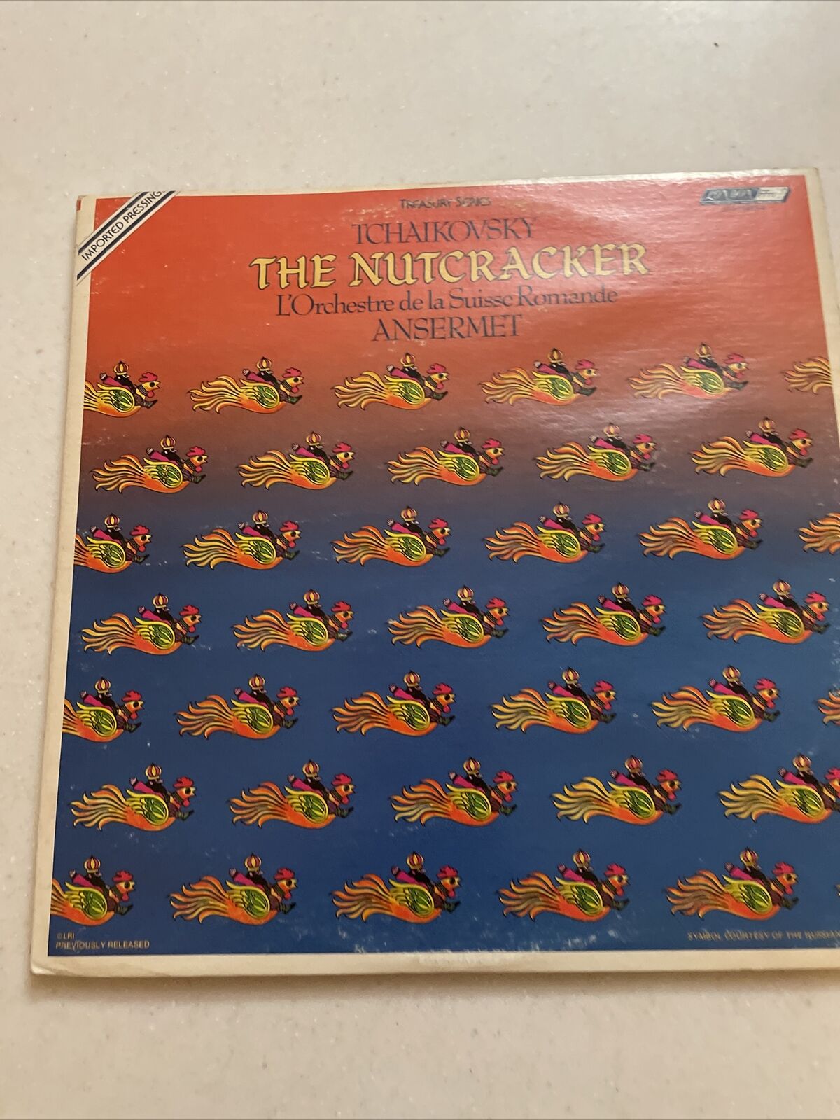 Tchaikovsky L’orchestre De La Suisse Lp The Nutcracker Rare Import Pressing NM