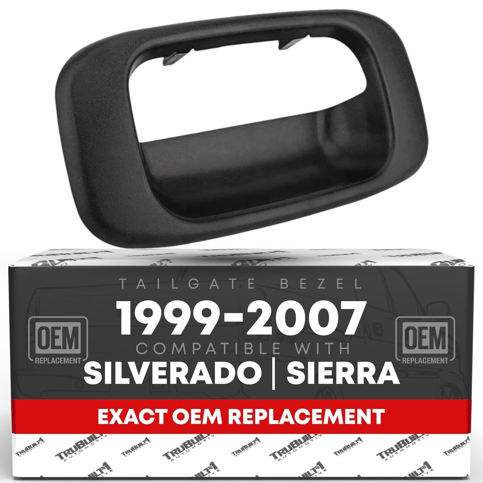Tailgate Handle Bezel 1999-2007 Silverado and GMC Sierra,1500, 2500, 3500 HD