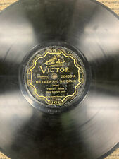 HARRY RESER THE CLOCK AND THE BANJO 78 RPM RECORD VG picture