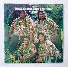 Makaha Sons of Ni'ihau LP Live - Rare 1976 Hawaiian Album - Ohana Records picture