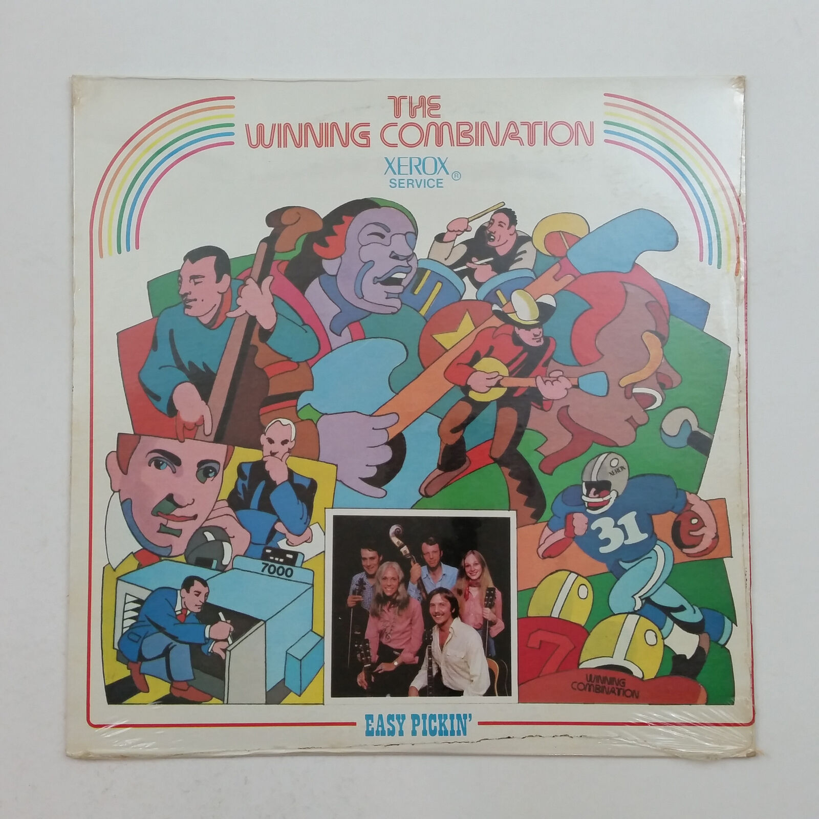 EASY PICKIN\' The Winning Combination LP Vinyl SEALED  XEROX