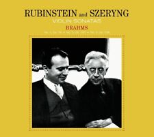 Arthur Rubinstein and Henryk Szeryng: Johannes Brahms Violin Sonatas (CD) picture