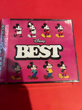Disney Best English Version JAPAN RELEASE 2-disc cd box set cartoon classic song picture