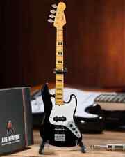 Axe Heaven Rush Geddy Lee Fender Jazz Bass Mini Collectible Bass Guitar picture