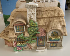 Vintage Music Box Countryside Cottages Porcelain Taiwan Easter Spring Works picture