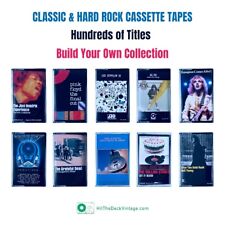 CASSETTE TAPES AC/DC Zeppelin Hendrix Journey Queen Doors (Build Your Own Lot) picture