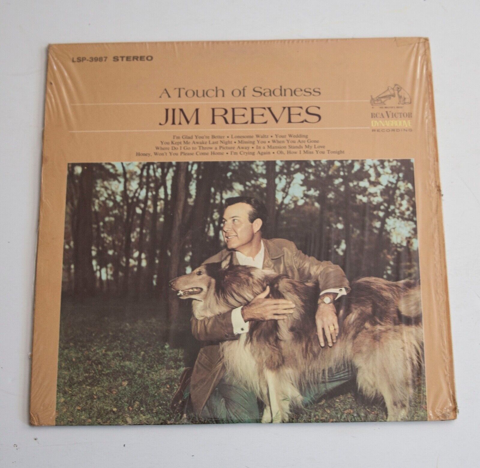 Jim Reeves-A Touch of Sadness-1968-Vinyl LP-Sealed