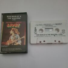 🔥Bob Marley and The Wailers Live Cassette 1975 Original Version vintage tested  picture