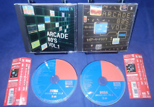 80's Series Arcade 80's Vol. 1 & 2 SEGA, 2 CDs LN, JAPAN, w/Obi Strips, Manuals picture