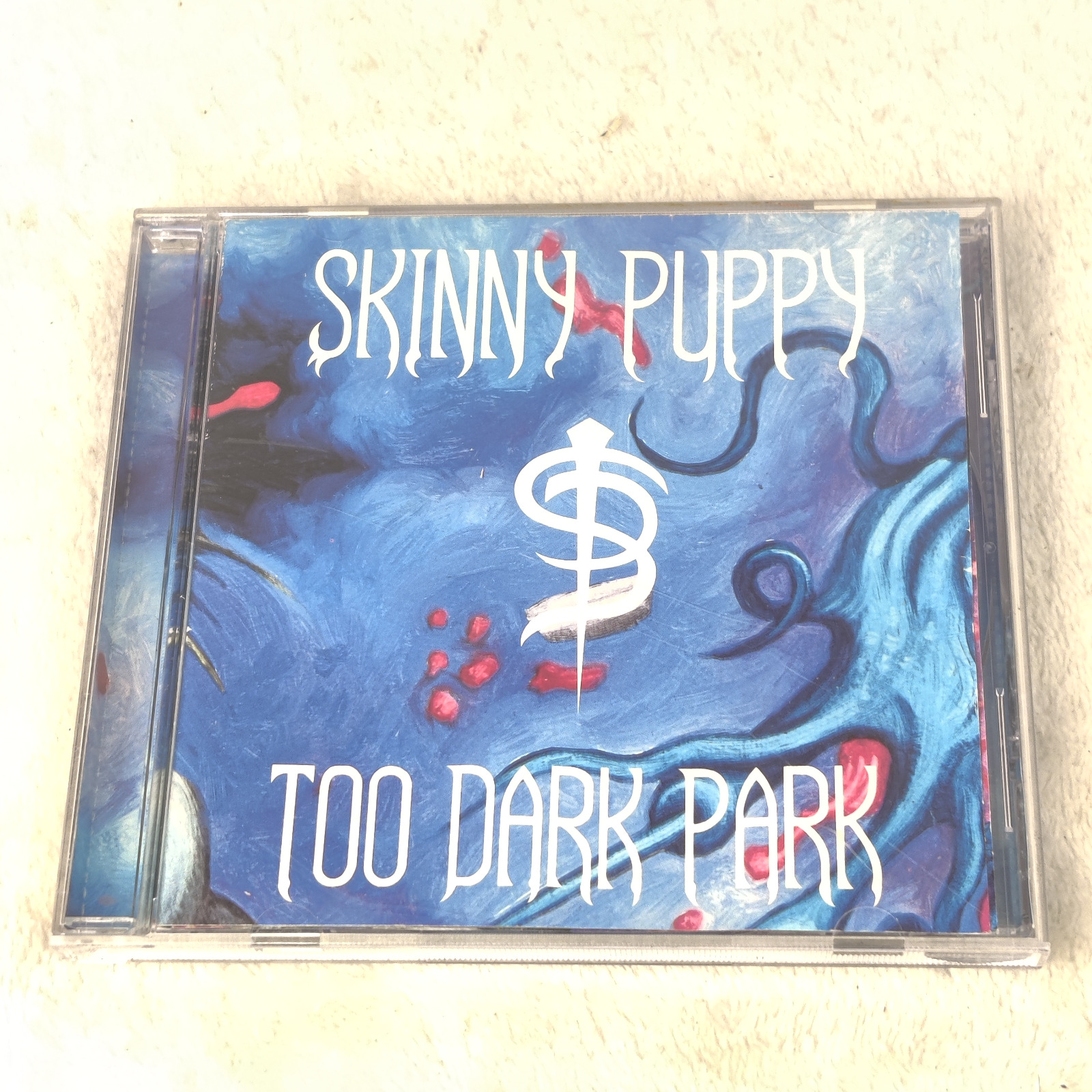 Vintage skinny puppy too dark Park case only no CD