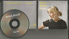 BASIA BULAT Go On PROMO Radio DJ CD single 2010 USA MINT picture