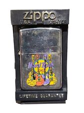 Hard Rock Cafe Guitar 1997 Zippo lighter In the Box picture