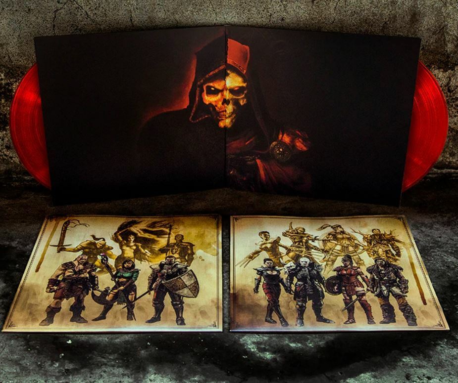 Diablo II 2 Resurrected Vinyl Record Soundtrack 2 LP Demon Red Matt Uelmen VGM