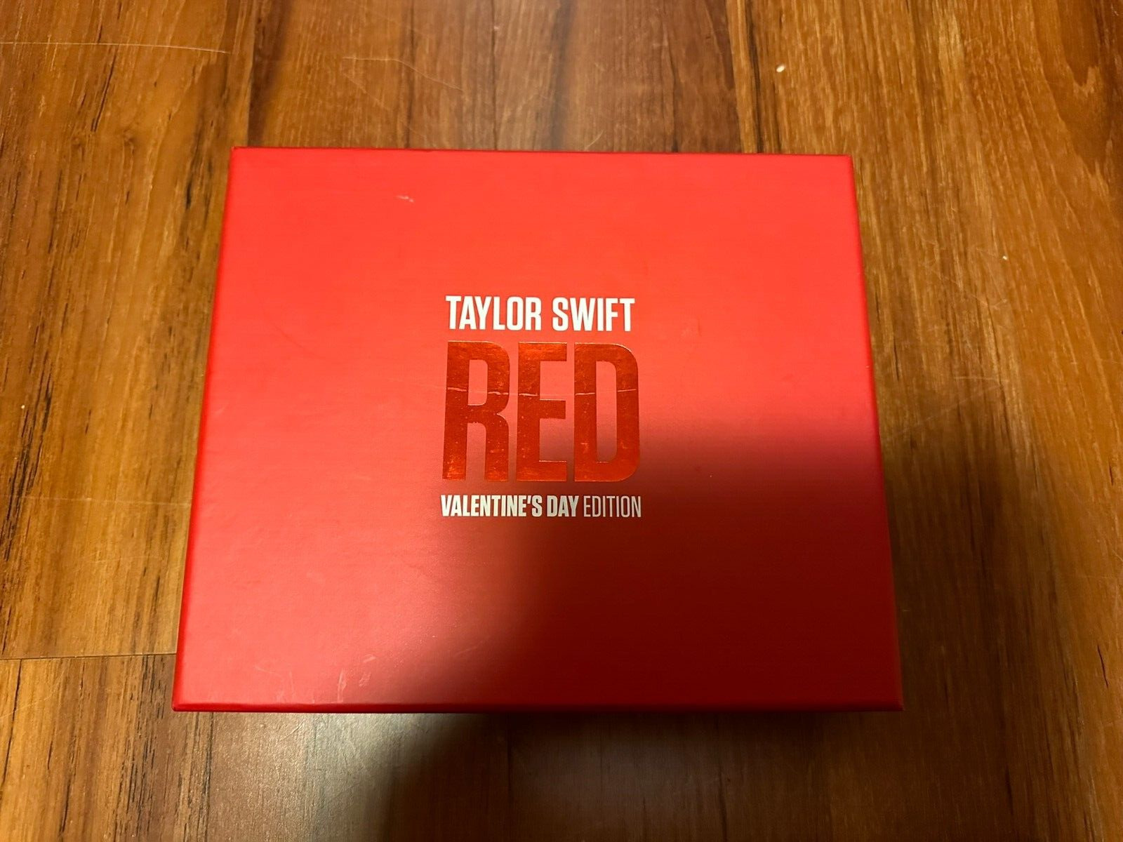 Taylor Swift ‎– Red (Valentine's Day Limited Edition) CD Box Korea