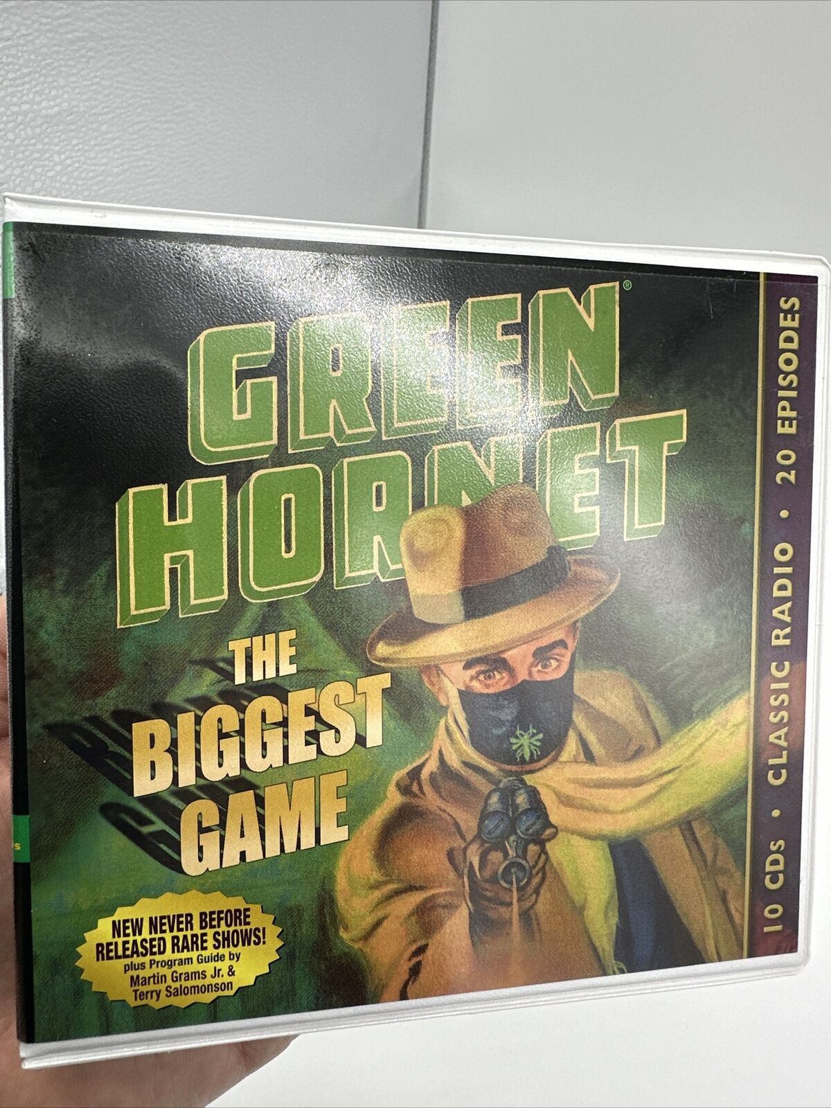 Green Hornet: The Biggest Game Classic Radio 10 CDs 20 Episodes