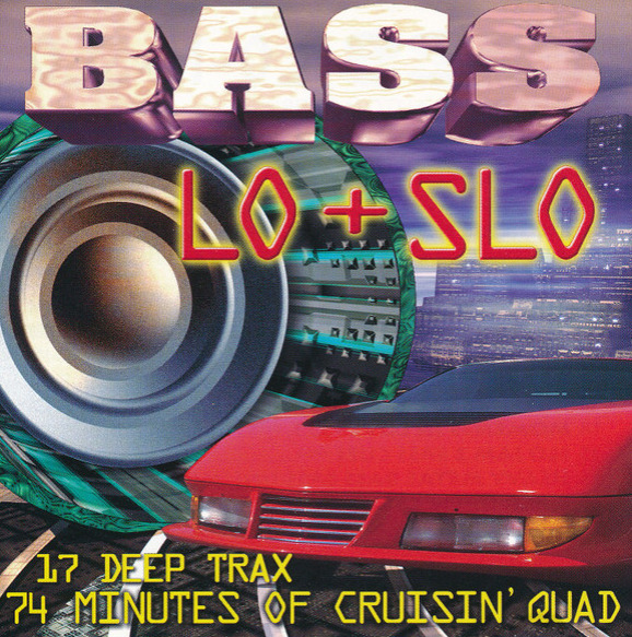 DAMAGED ARTWORK CD Various Artists: Bass Lo-N-Slo 1