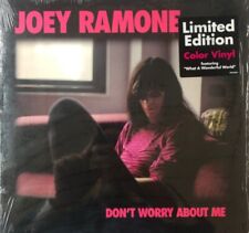 JOEY RAMONE ‎Don't Worry About Me Rare 2002 Limited Pink Marbled Vinyl LP Record picture