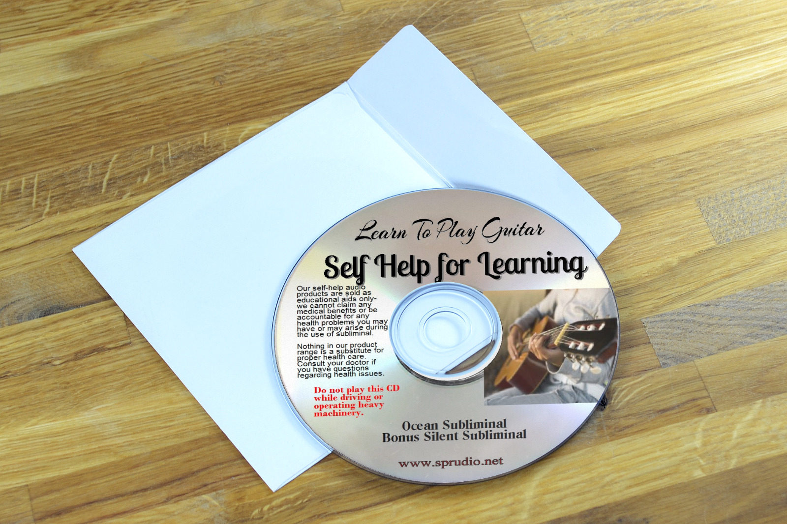 Learn to Play Guitar, Mental Self Help For Learning Subliminal CD Ocean
