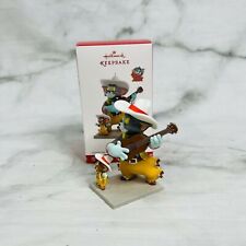 Tom and Jerry TEXAS TOM NEW Hallmark 2017 Ornament Cat Mouse Cowboy Guitar Chaps picture