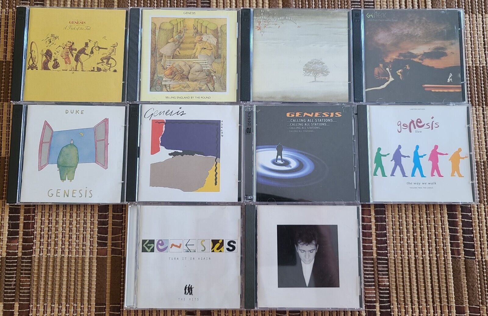 Large Collection of GENESIS...10 CDs and 6 DVDs - RARE EDITIONS
