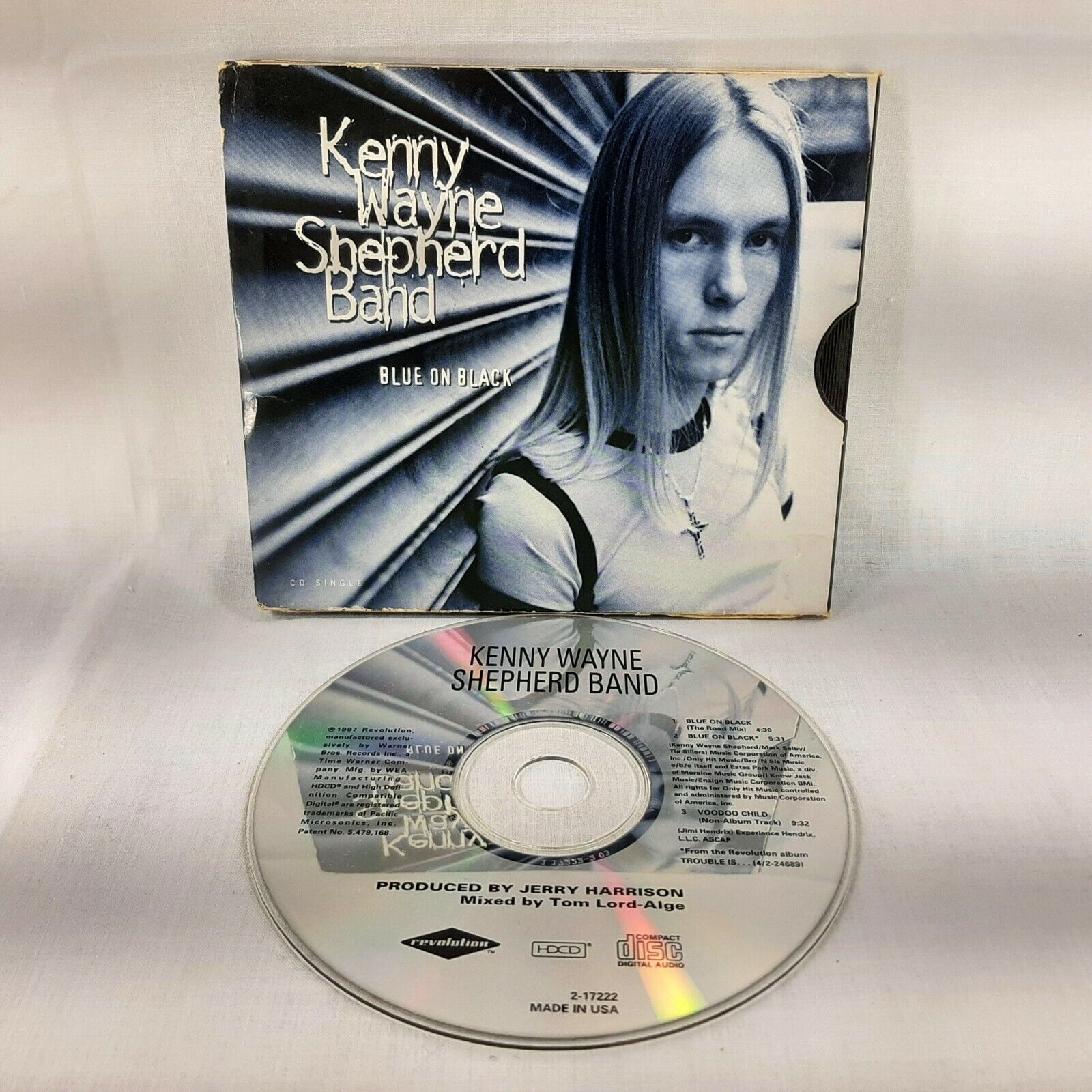 Kenny Wayne Shepherd Band Blue on Black Voodoo Child CD Single 1998 Revolution 