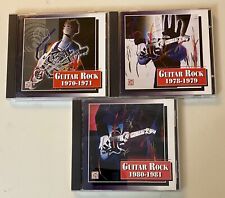 Time Life Guitar Rock 3 CD LOT 1970-1971 1978-1979 1980-1981 picture
