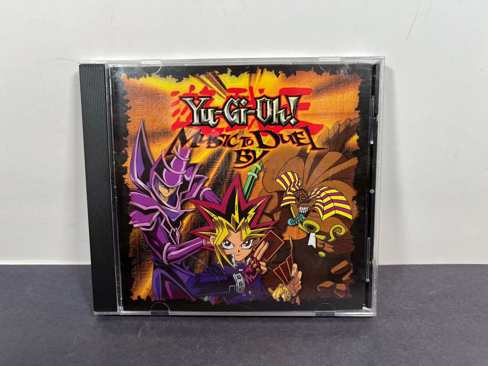 Yu-Gi-Oh MUSIC TO DUEL BY Music CD with STICKERS 2002