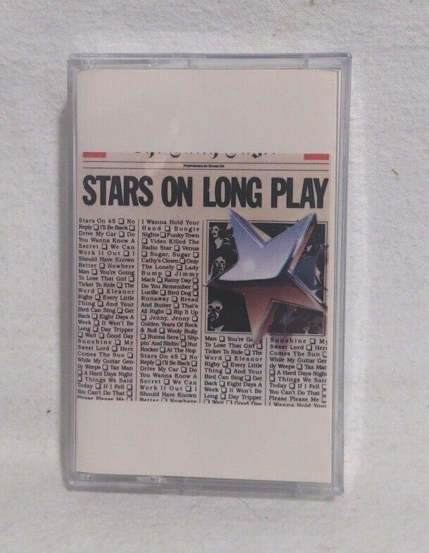Stars On Long Play (Cassette) - Very Good Condition - See Pictures