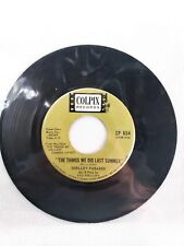 Shelley Fabares Breaking Up is Hard to Do 45 Record Colpix picture