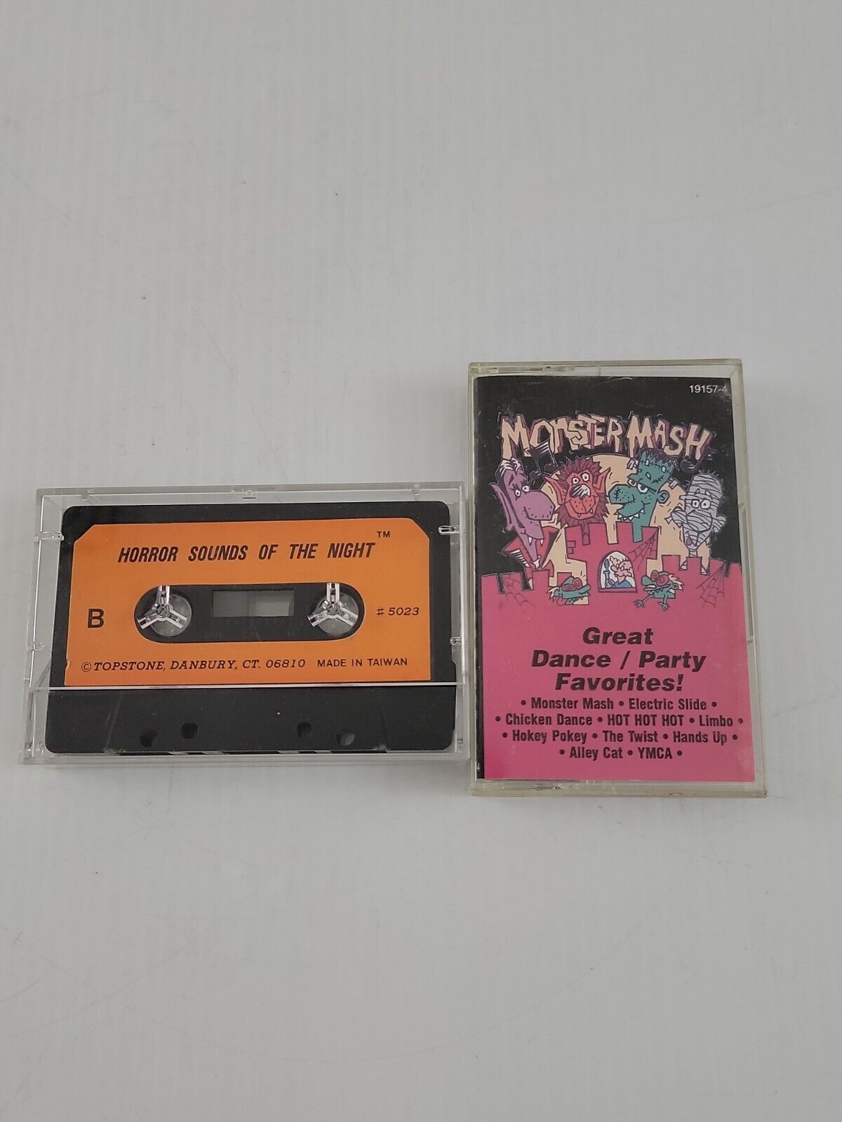 Vtg Halloween Sounds Great Dance Party Favorites and Horror Sounds Cassette Tape