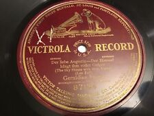 antique VICTROLA RECORD GERMAN 