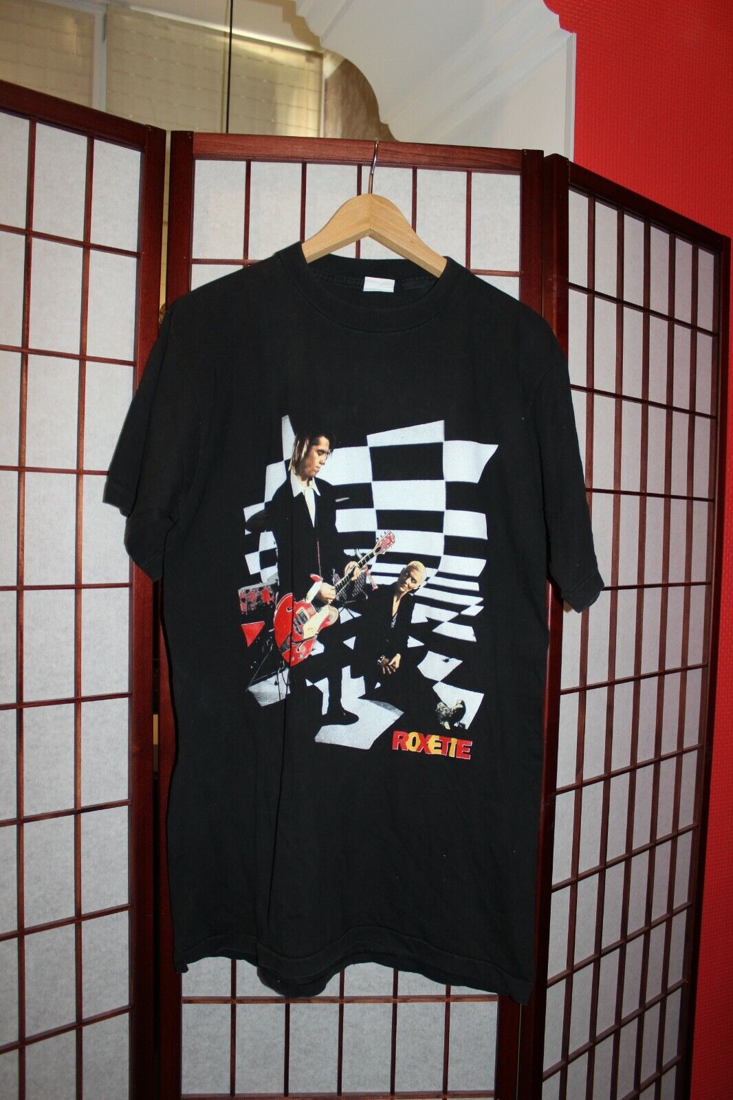 Vintage Roxette 1995 Crash Boom Bang Tour T-shirt  - L . ALY