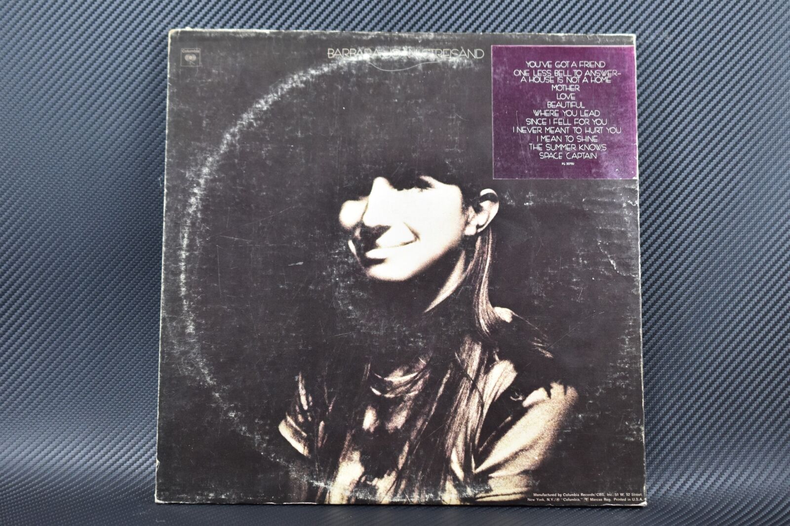 Vtg Vinyl Record Album Barbra Joan Streisand KC 30792 AL 30792