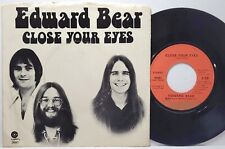 Edward Bear 45 PS Record Close Your Eyes / Cachet County on Capitol VG/VG+ Rock  picture