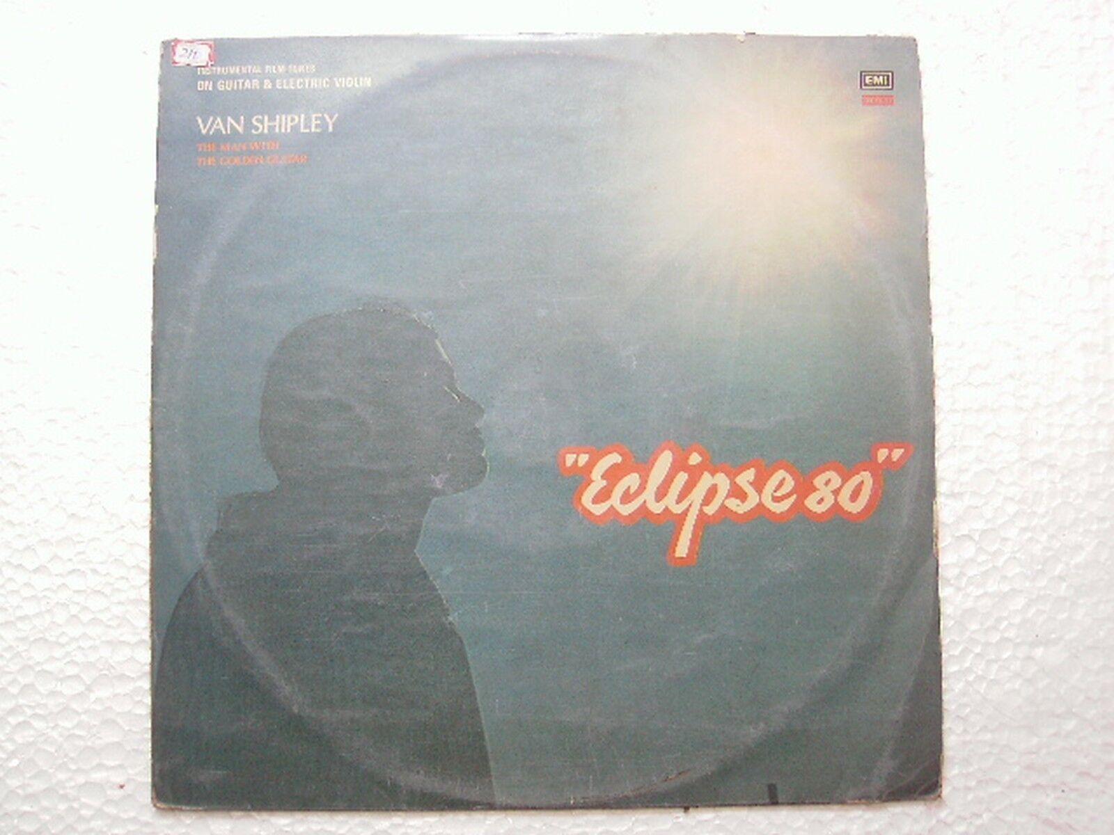 VAN SHIPLEY VIOLIN GUITAR FILM TUNES  1981 RARE LP BOLLYWOOD INSTRUMENTAL VG+