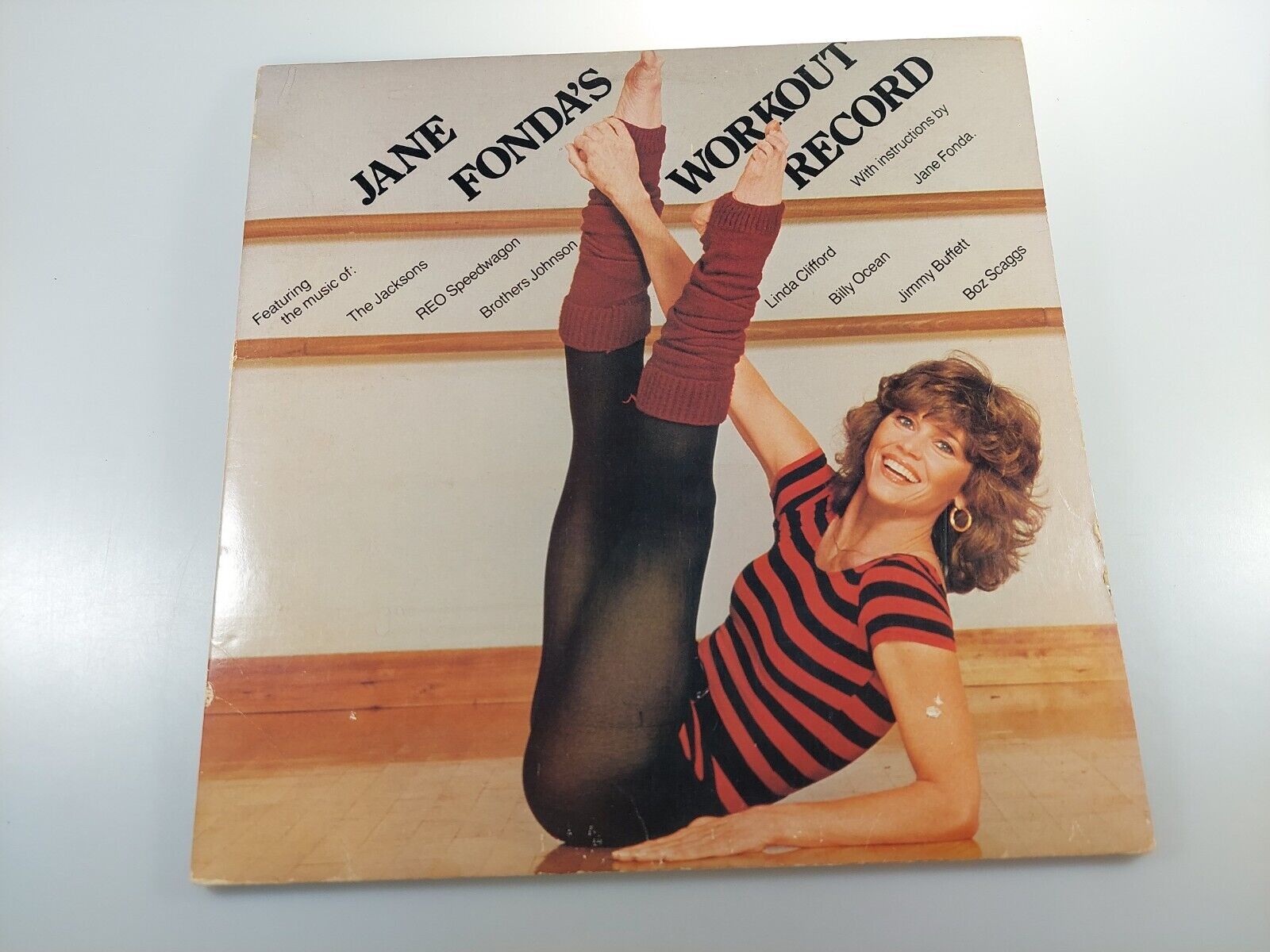 Jane Fonda – 1981 Jane Fonda\'s Workout Vinyl Record  