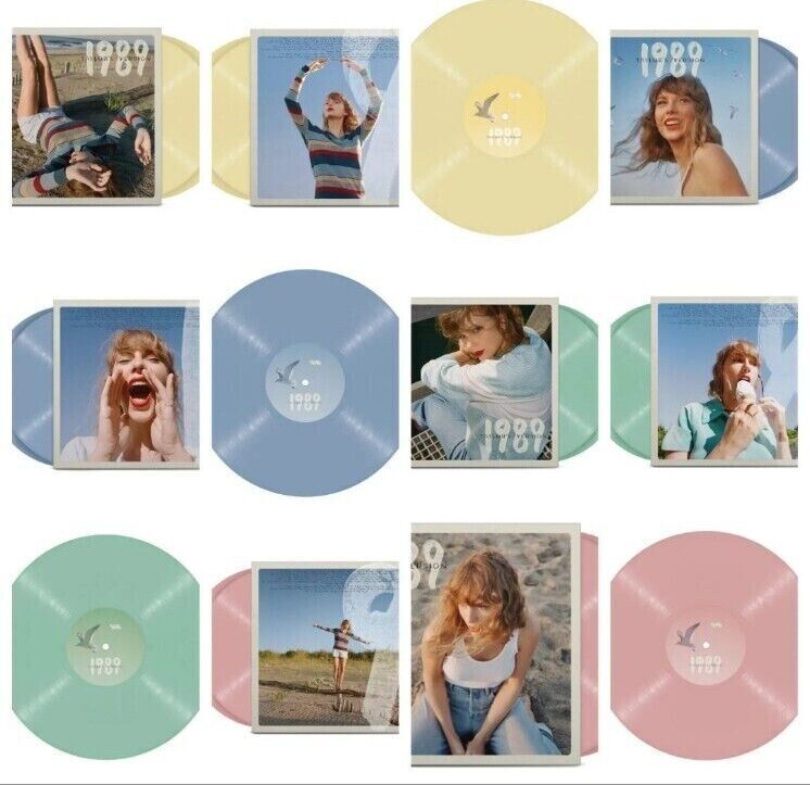 RARE Taylor Swift 1989 (Taylor's Version) Limited Edition 4 Vinyl Set