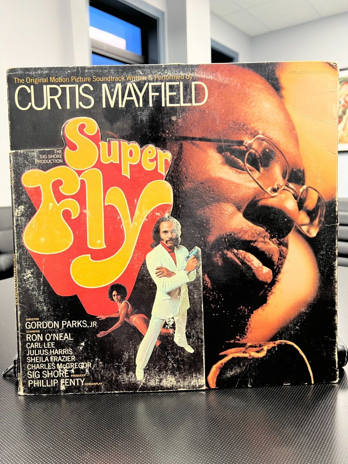 Curtis Mayfield Super Fly Orig superfly Vinyl LP  1972 CRS8014 film soundtrack