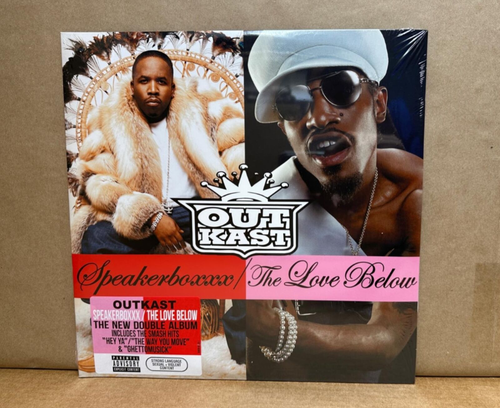 OutKast - Speakerboxxx / The Love Below Black Vinyl Record 4LP Set 2003 Explicit