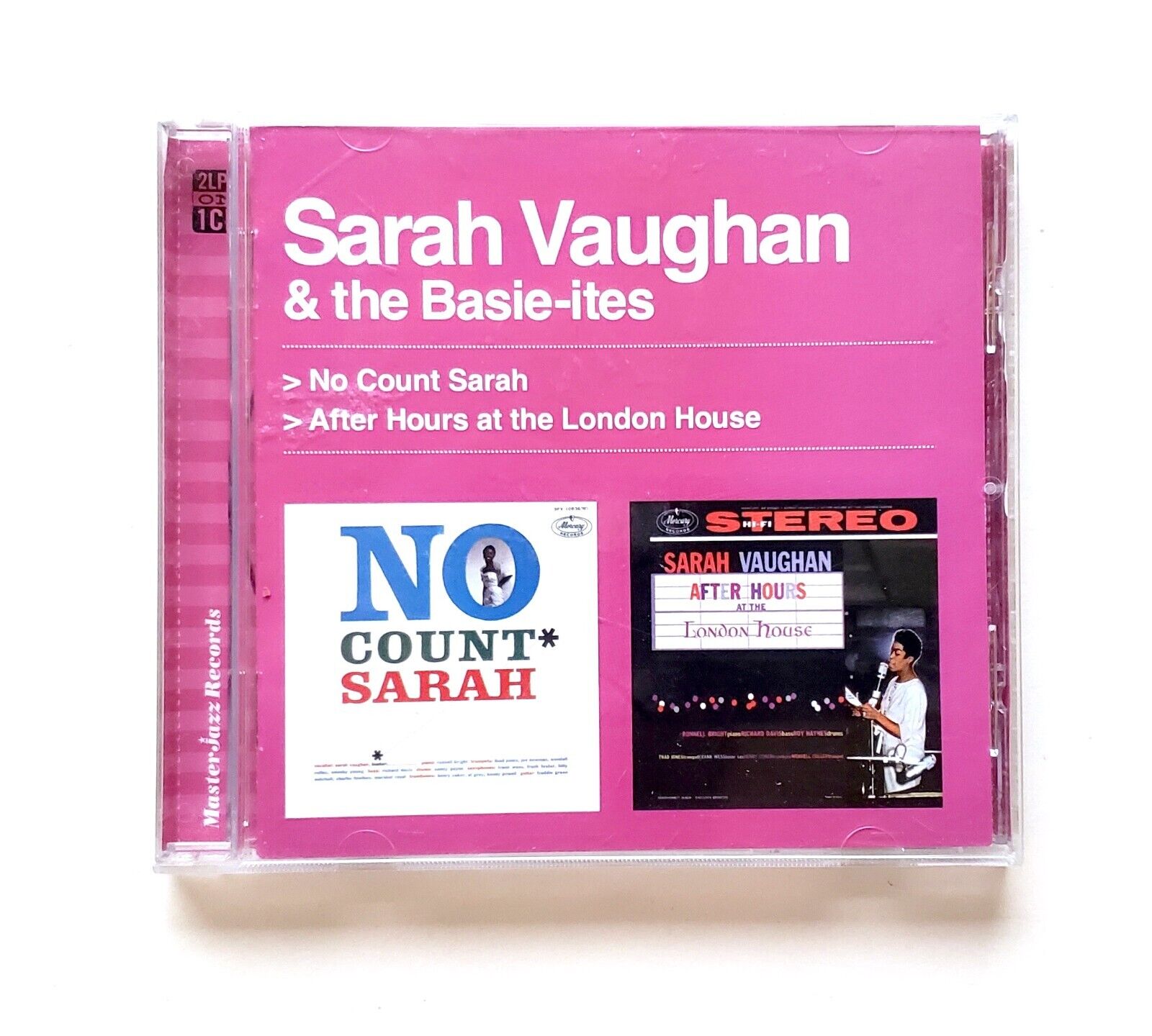 Sarah Vaughan – No Count Sarah / After Hours At The London House CD, 2012