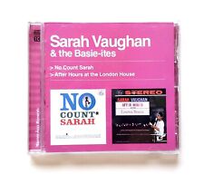 Sarah Vaughan – No Count Sarah / After Hours At The London House CD, 2012 picture