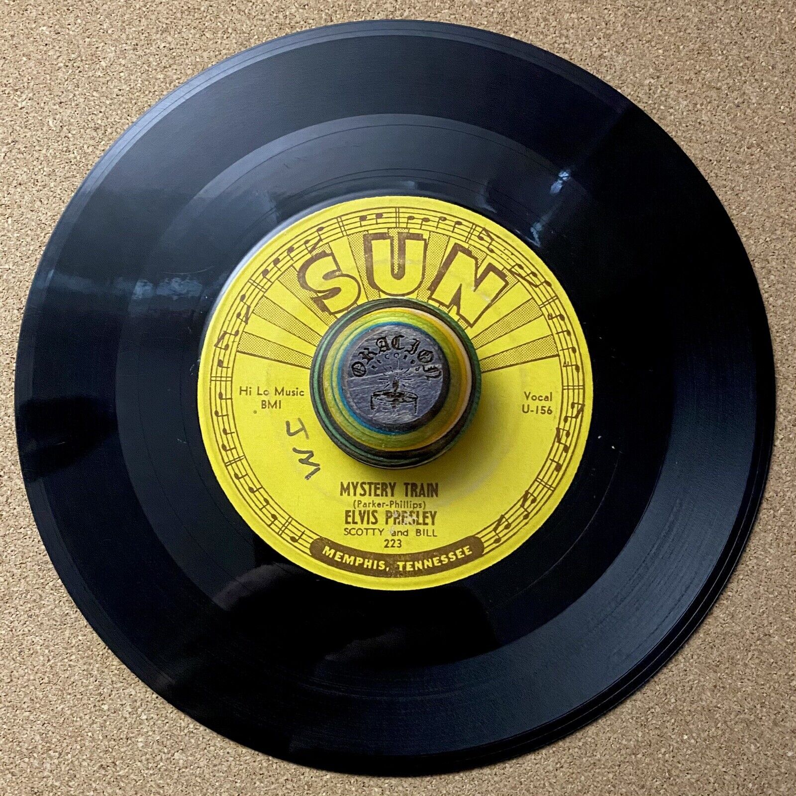 Elvis Presley “Mystery Train” SUN ORIGINAL RARE ROCKABILLY Glossy
