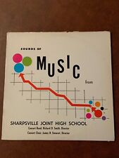 Sounds of Music From Sharpsville Joint High School PA Vinyl 12'' Vintage picture