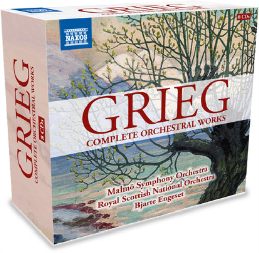 Edvard Grieg Grieg: Complete Orchestral Works (CD) Box Set (UK IMPORT)
