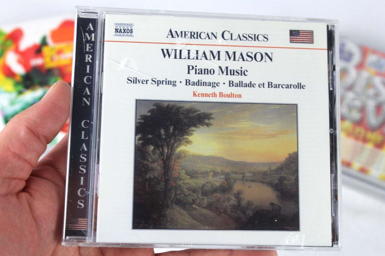 WILLIAM MASON PIANO MUSIC [NEW CD] SILVER SPRING KENNETH BOULTON CLASSICAL 
