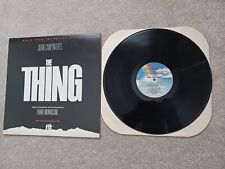 ENNIO MORRICONE SOUNDTRACK LP VINYL THE THING (JOHN CARPENTER) MCA-6111 1982 picture