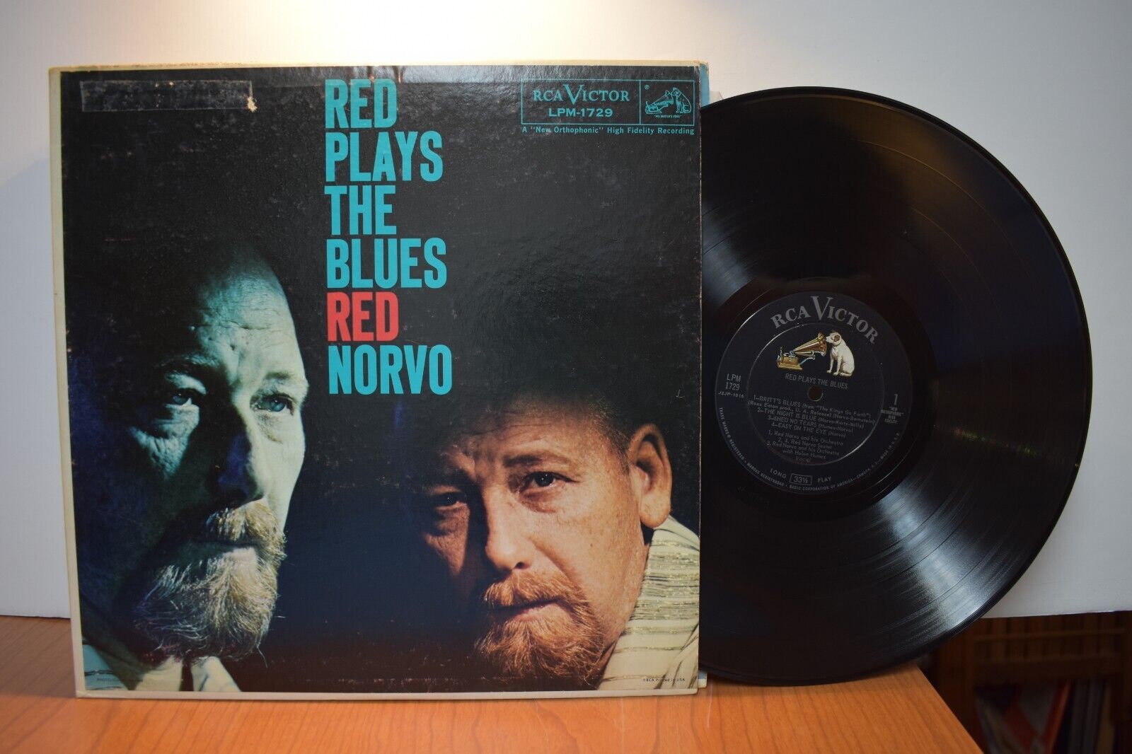 Red Norvo Red Plays the Blues LP RCA LPM-1729 Mono