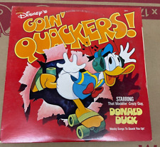 Disney ALBUM Goin' Quackers LP Starring Donald Duck Vinyl Record picture