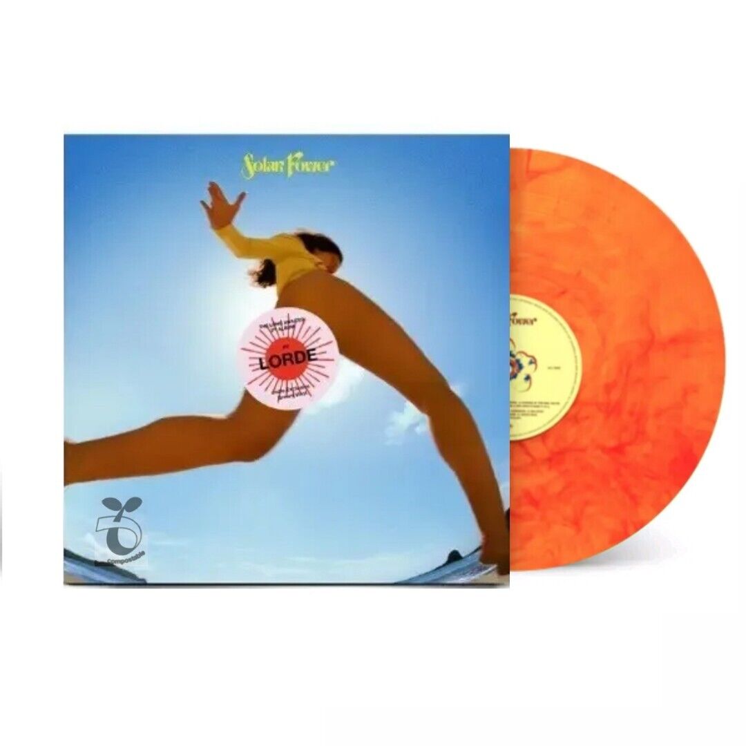 Lorde - Solar Power - Limited Orange Marble Translucent Vinyl LP [New/Mint]